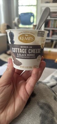 Mixed-In Cottage Cheese & Black Pepper