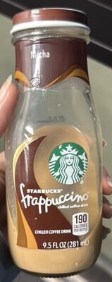 Mocha chilled coffee drink