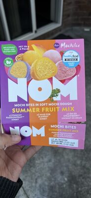 Mochi Bites (punchy passionfruit sorbet)