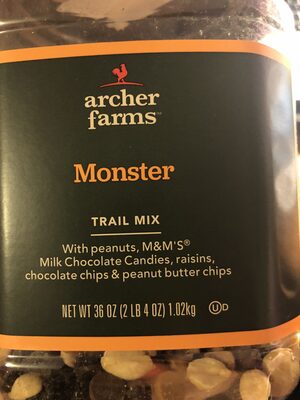 Monster trail mix, monster