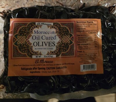 Moroccan Oil Cured Olives