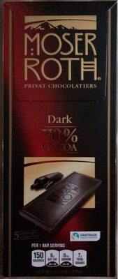 Moser Roth Dark 70% Cocoa