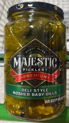 Mount Olive Majestic Deli Style Kosher Baby Dills