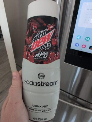 Mountain Dew Code Red Sugar Free Drink Mix