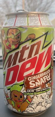 Mountain dew gingerbread snap’d