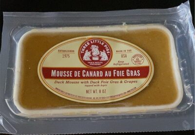 Mousse de carnard au foie gras