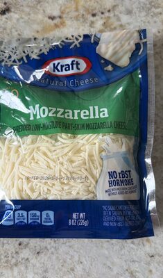 Mozarella Shredded Skim Mozarella
