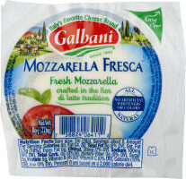 Mozzarella Fresca, Fresh Mozzarella Natural Cheese