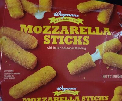 Mozzarella Sticks with Italian-seasoned Breading