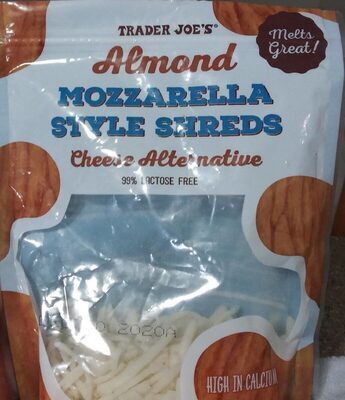 Mozzarella style shreds