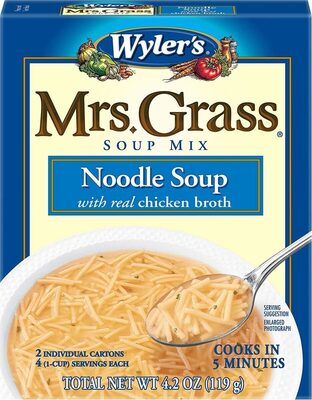 Mrs grass mix soup chicken noodle