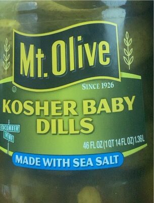 Mt. Olive Kosher Baby Dill Pickles