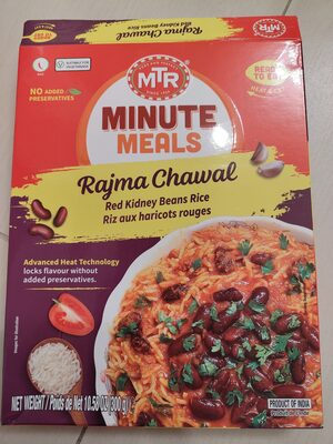 MTR Minute Meals Rajma Chawal