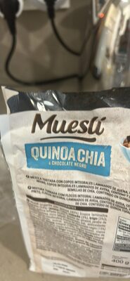Muesli Quinoa Chia & Chocolate Negro