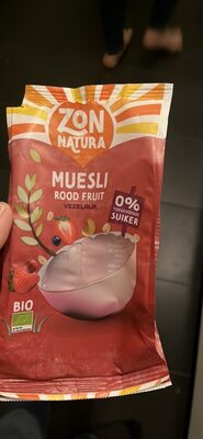 Muesli Rood Fruit