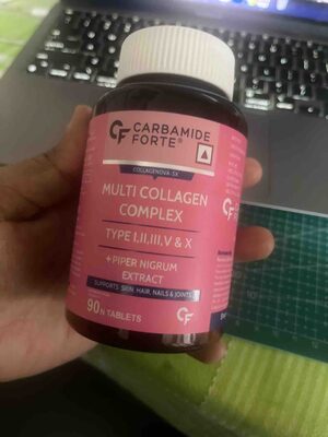 Multi Collagen Complex Type I, Ii, Iii, V & X + Piper Nigrum Extract