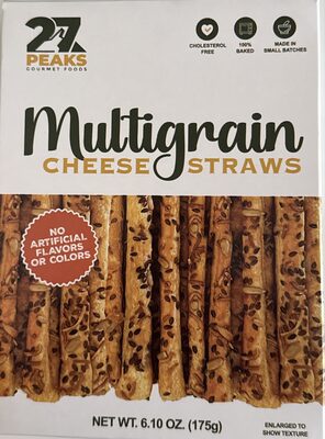 Multigrain cheese straws