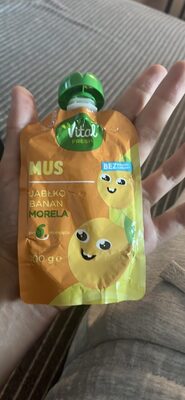 Mus Jabłko Banan Morela