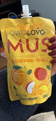 Mus jabłko brzoskwinia mango