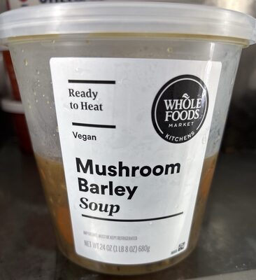 Mushroom Barley Soup