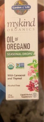 MyKind Organics Oil of Oregano Seasonal Drops