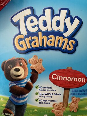 Nabisco teddy grahams cookies cinnamon 1x10.000 oz
