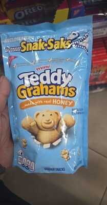 Nabisco teddy grahams lunchbox cookies snak saks 1x8.000 oz