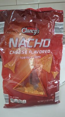 Nacho Cheese Flavored Tortilla Chips