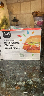 Nashville Style Hot Breaded Chicken Breast Fillets