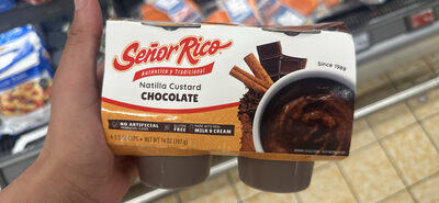 Natilla Custard Chocolate