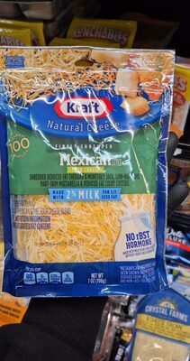 Natural Cheese Mexican Style Four Cheese