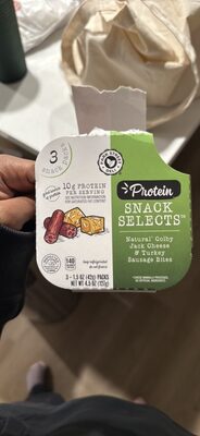 Natural Colby Jack Cheese & Turkey Sausage Bites