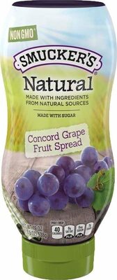 Natural Concord Grape Fruit Spread