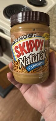 Natural Creamy Peanut Butter Spread