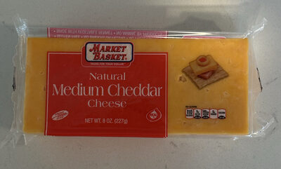 Natural Medium Cheddar Cheese