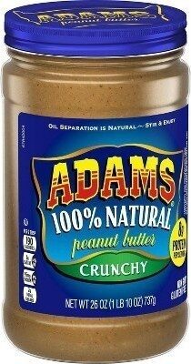 Natural Peanut Butter Crunchy