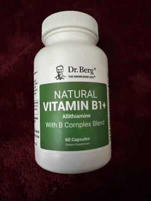 Natural Vitamin B1+ Allithiamine With B Complex Blend