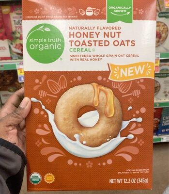 Naturally flavored honey nut oats