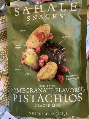 Naturally Pomegranate Flavored Pistachios Glazed Mix