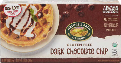 Nature& path gluten free chocolate chip waffles