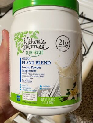 Nature's Promise Plant-Based Vanilla Protein Powder