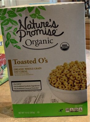 Natures promise organic toasted Oβs