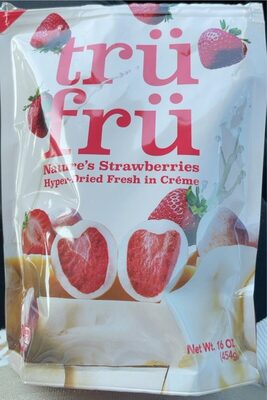 Natures Strawberries white chocolate