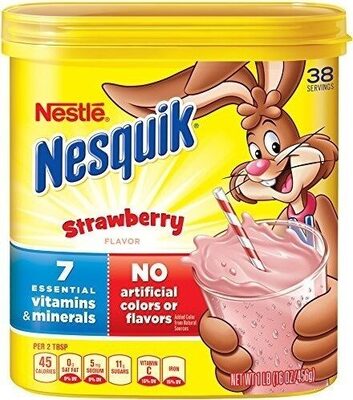 Nesquick flavored powder strawberry
