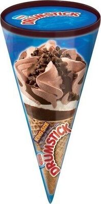 Nestle drumstick triple chocolate king size sundae cone 7.5 oz