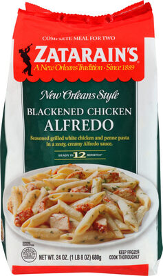 New orleans style blackened chicken alfredo