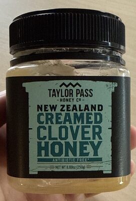 New Zealand Creamed Clover Honey
