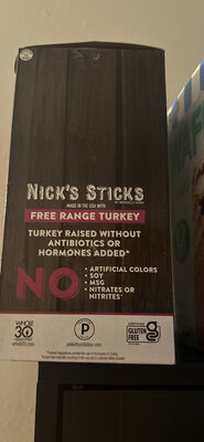 Nick's Sticks Free Range Turkey