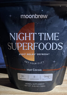 Night Time Superfoods Hot Cocoa