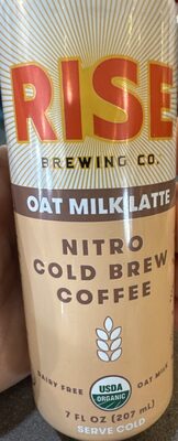 Nitro Cold Brew Oat Milk Latte